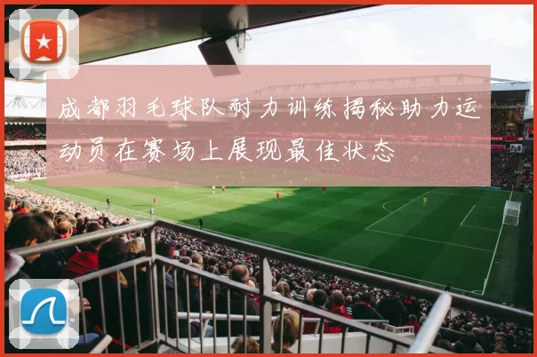 成都羽毛球队耐力训练揭秘助力运动员在赛场上展现最佳状态