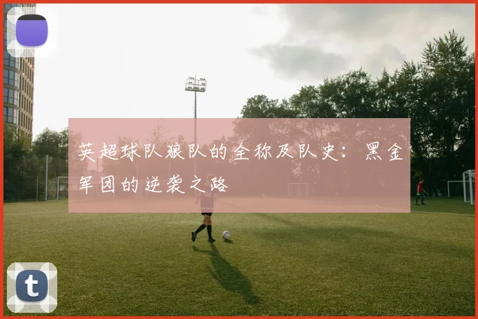 英超球队狼队的全称及队史：黑金军团的逆袭之路
